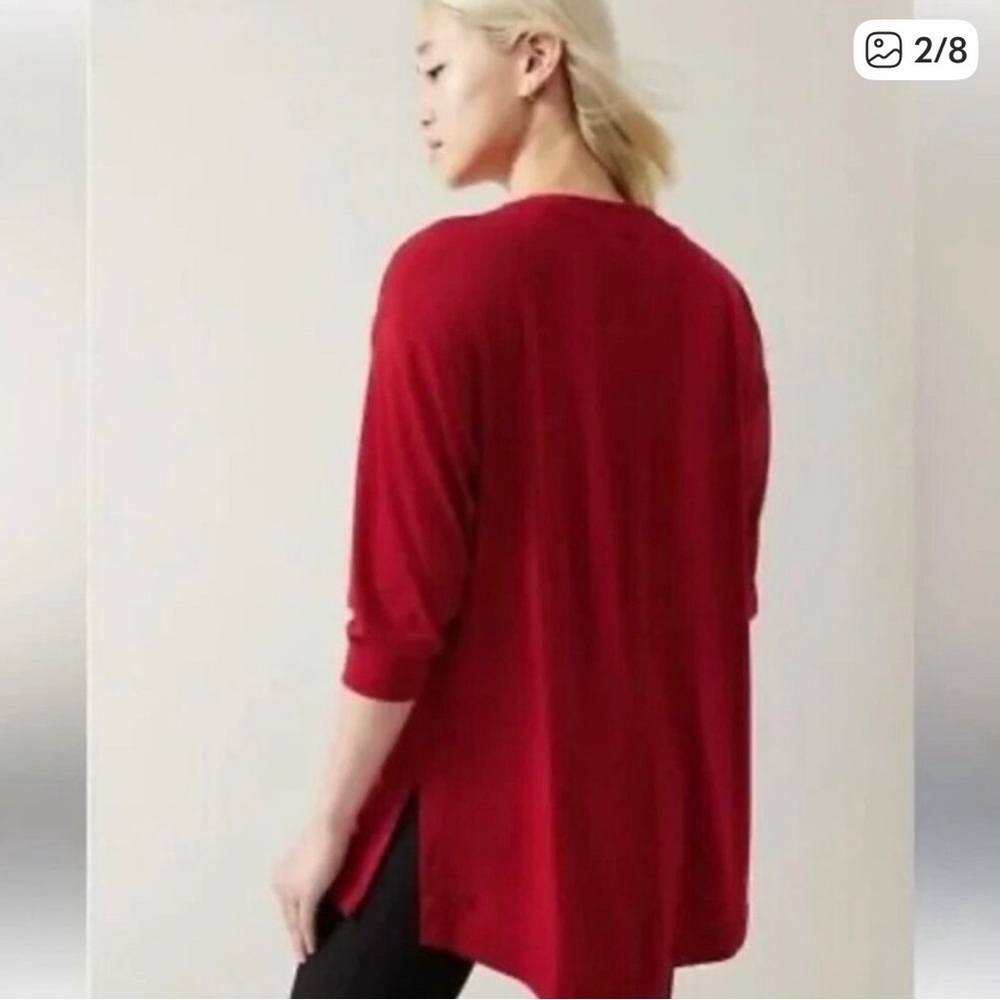 Red Athleta Women's Top - Picture 8 of 9